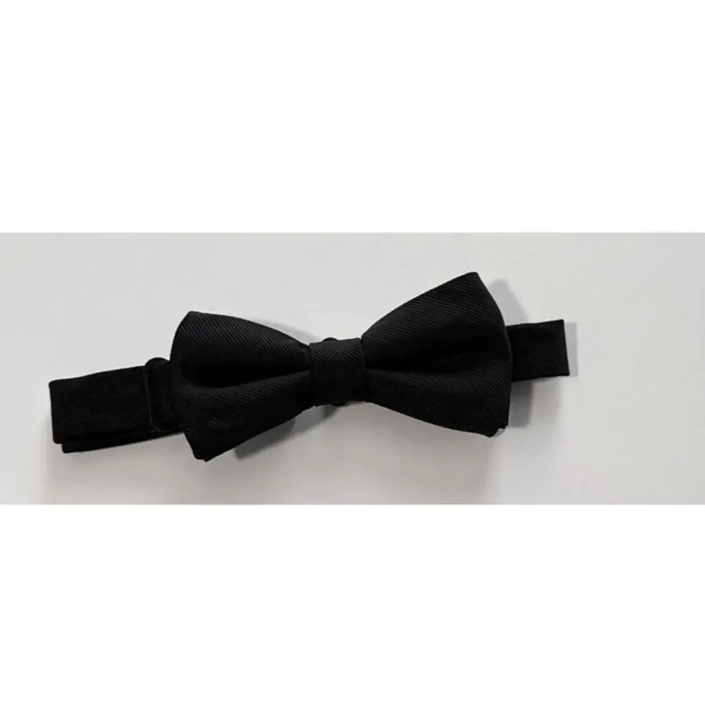 Cat & Jack Black Woven Bow Tie Youth One Size Fits Most